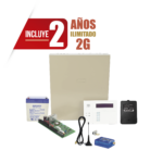(2 Años datos ILIMITADO INCLUIDO)  Kit Vista48LA con comunicador MINI012G, Teclado, Gabinete, Bateria y Transformador