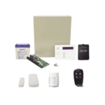 Kit inalámbrico de panel VISTA48 con teclado 6160RF receptor inalámbrico, 2 contactos 5800MINI, 1 PIR 5800PIR, 1 Control Remoto 58344, Batería y Transformador