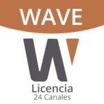 Licencia de 24 Canales de Grabación Wisenet Wave Profesional