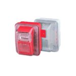 Sirena Estrobo, Para Intemperie, Montaje en Muro, Color Blanco (0500-05870)