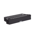 Organizador de Cables Horizontal PatchLink, Doble (Frontal y Posterior), Con Tapa Extendida, Para Rack de 19in, 2UR