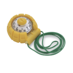 Brújula de mano serie sport en color amarillo