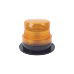 Burbuja brillante  de Larga Vida Útil con 8 LEDs, color ámbar, domo ámbar, 12Vcd