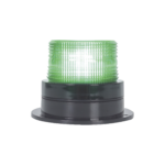 Burbuja Brillante de Larga Vida Útil, con 8 LEDs Color Verde, Domo Verde, 12Vcd