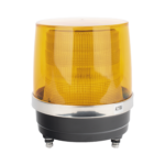 Burbuja Brillante de Larga Vida Útil, Con 150 LEDs, Color Ambar, Domo Ambar, 110 Vca