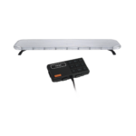 Barra de luces LED de 46" Rojo/Azul/Ambar , De 132 LEDs, Controlador Incluido, Ideal para Equipar Unidades de Seguridad Publica