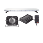 Kit básico para equipamiento de unidades de Seguridad Pública con Sirena Mono-mando