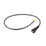 Patch Cord Industrial "Ruggedized" a Plug Modular, Cat6, de 3 ft, Color Negro