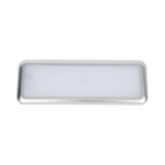Luz LED Rectangular para interiores, 48 LED, 12-24 Vcd, 1392 lúmenes