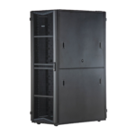 Gabinete FlexFusion para Centros de Datos, 45 UR, 700 mm de Ancho, 1070 mm de Profundidad, Sin Paneles Laterales, Fabricado en Acero, Color Negro