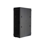 Gabinete FlexFusion™ XGL (Light) para Centros de Datos, 42 UR, 600 mm de Ancho, 1070 mm de Profundidad, Fabricado en Acero, Color Negro