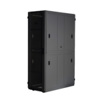 Gabinete FlexFusion™ XGL (Light) para Centros de Datos, 42 UR, 800 mm de Ancho, 1070 mm de Profundidad, Fabricado en Acero, Color Negro