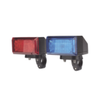 Luz Frontal Ultra Brillante para motocicleta, color rojo