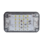 Luz de Advertencia de 7X4", Color Claro, Con Luces de Trabajo, Ideal para Ambulancias