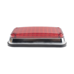 Luz de Advertencia de 6X4", Color Rojo, Ideal para Ambulancias