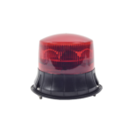 Burbuja LED giratoria color rojo, 9 LEDs, montaje permanente