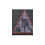 Señalamiento para tráfico con mensajes variables