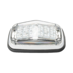 Luz de advertencia 8 X 4", Color Claro, IP67, SAE, Ideal para Ambulancias