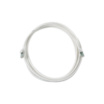 Patch Cord Z-MAX Cat6A S/FTP, CM/LS0H, 20ft, Color Blanco, Versión Bulk (Sin Empaque Individual)