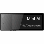 Body Camera en placa de identificación / Grabación 1600 * 1200p / Pantalla de tinta 2.13 in / Memoria Interna 64GB / Wi-Fi