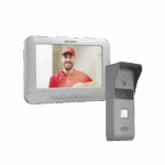 Kit de Videoportero Analógico con Pantalla LCD a Color de 7" / Frente de Calle para Exterior IP65 / Salida de Relevador