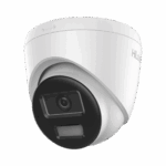 [Dual Light] Turret IP 4 Megapixel  / Lente 2.8 mm / 20 mts IR + 20 mts Luz Blanca / Micrófono Integrado / ACUSENSE Lite / Exterior IP67 / PoE / dWDR / H.265+ / ONVIF