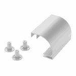 Accesorio de Bajada de Cable, Para Instalación en Escalerilla Hoffman, de Aluminio, Color Blanco