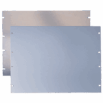 Tapa Ciega Para Rack Estándar de 19in, Plano, de Acero, 2 UR, Color Gris