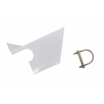 Parasol De Acero Inoxidable Pintado De Blanco Para Detectores Serie XNX, Optima Plus, MPD, Sensepoint PPM, EC De Gases Tóxicos y Oxígeno