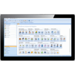 Pantalla Táctil NX0420/V2 21.5" / Windows 10 / Protección IP65 / 4 USB / HDMI / VGA / RS-232 / Wi-Fi / Helpnex Preinstalado / Montaje Panel y VESA