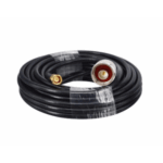 Cable Coaxial 10 Metros / Baja Pérdida / Diámetro 5 mm / Impedancia 50 ? / Apantallamiento >90dB / Operación 5-3000 MHz / Conectores N y SMA Macho / Compatible NX9775 NX9776 NX9783