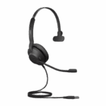 Jabra Evolve2 30 SE, Auricular mono versión UC con aislamiento de ruido, indicador de ocupado (Busylight) (23189-889-979)