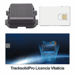 KIT Localizador 4G con carga solar / Semiautónomo / Rastreo de contenedores / Cajas de tráiler / Alarma de sabotaje audible / Incluye Licencia vitalicia VTSCX y SIM de datos SIM500MB2Y