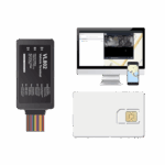 Kit localizador vehicular / 4G LTE / BLE / RS485 / Audio dos vias (requiere accesorios) / incluye SIM500MB2Y y Plataforma EPCOMGPSCODE / Compatble con UL212 Sensor ultrasonico