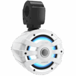 Altavoz de Torre de 100W RMS / 7.7" PP Mica Cone / 4 Ohm / 60Hz-20kHz / IPX6 / RGB Lighting Control / Incluye RF Remote Control / Sincronización de 12 Pares