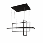 Lámpara de Techo LED / 100W / Luz Blanca 6500K, Neutra 4000K, Cálida 2700K / IP20 / Ángulo de Luz 120° / Aluminio y PC / Vida Útil 50,000h / Longitud de Cable Ajustable