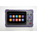 OTDR Touch para Pruebas en los Enlaces de Fibra Óptica Multimodo / Longitudes de onda  850nm y 1300nm / Función VFL 10mW / Función OPM / Función de Mapeo de cables de Red RJ45 / Recargable / Distancia de prueba de hasta 2