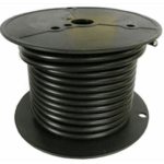 Cable para Batería Marina Cobra 6 AWG / 100 Pies / Cubierta PVC Retardante de Llama / Cobre Estañado Clase K / 600V / Temperatura 105°C Seco y 75°C Húmedo / Cumple UL 1426, UL BC-5W2 y ABYC