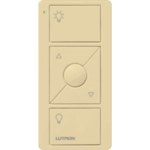 Control remoto PICO 3 botones encender/apagar, subir/bajar intensidad, color blanco, complemente con un atenuador Caseta, RA2, RadioRa2.