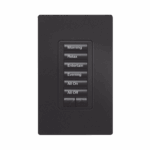 (RadioRA2) Teclado Seetouch Hibrido 6 botones, 2 botones subir/bajar, programe escenas diferentes en cada botón,puede instalarse en un interruptor de luz.