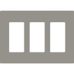 PLACA DE PARED 3 ESPACIOS