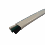 Cable Marino Cobra 14/3 Triplex / 500 Pies (152.4 m) / Calibre 14 / Negro, Blanco y Verde / Chaqueta Blanca Retardante de Llama / Clase K Cobre Estañado / 600V / 105°C Seco y 75°C Húmedo / Cumple UL 1426, UL Listed BC-5W2, ABYC y US