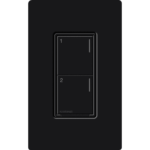 (RadioRa3) Botonera Sunnata Blanco 3 escenas y 2 botones subir/bajar para Radio RA3, programe escenas diferentes en cada botón.