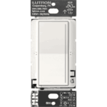 (RadioRa3) Atenuador  táctil SUNNATA Dimmer PRO color blanco para linea Radio Ra3, Requiere cable neutro 250W LED / CFL