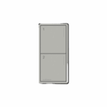 (RadioRa3) Botonera Sunnata Negro 2 escenas para Radio RA3, programe escenas diferentes en cada botón.