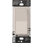 (RadioRa3) Apagador Sunnata color blanco para linea Radio Ra3, 8A de iluminacion, 5.8A Motor