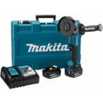 Miniesmeril de 4-1/2" 8500 RPM, 18V, incluye 2 Batarias de 5 A, Cargador Rápido y Maletín