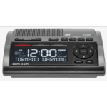 Radio de Alerta Meteorológica WR400 / 7 Canales NOAA y Environment Canada / Almacena 10 Alertas / Sirena de 85 dB / Reloj Dual con Alarma / Carga USB / Certificado Public Alert