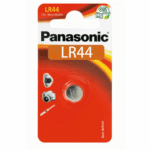 Batería Alcalina tipo LR44 (de botón) de 1.5 V 110 mAh