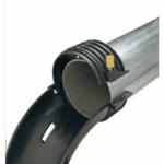 Conducto tipo cascada Tak-Ty™, 4 in, negro